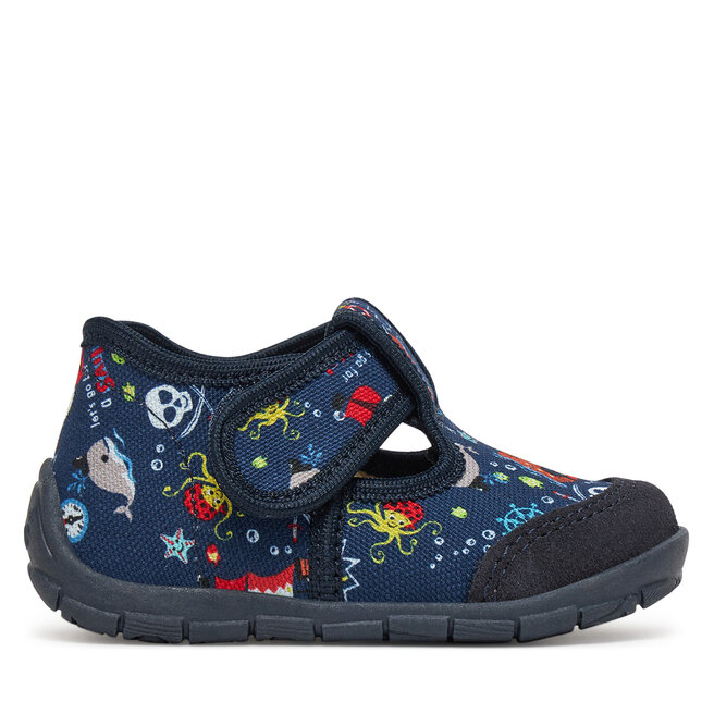 Kapcie Froddo Classic Slippers G1700411 M Granatowy - chłopięce