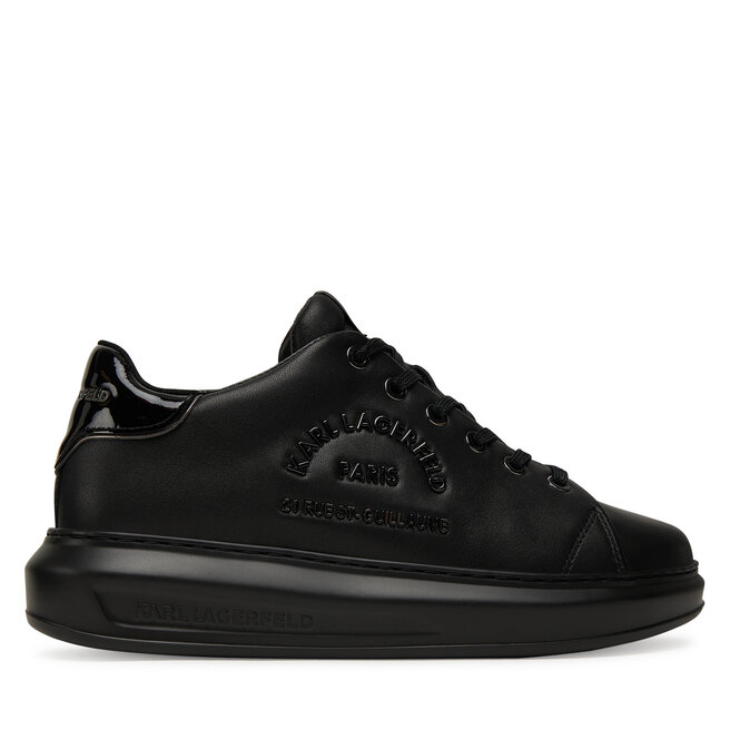 Sneakersy KARL LAGERFELD KL62539K Czarny - kobiece