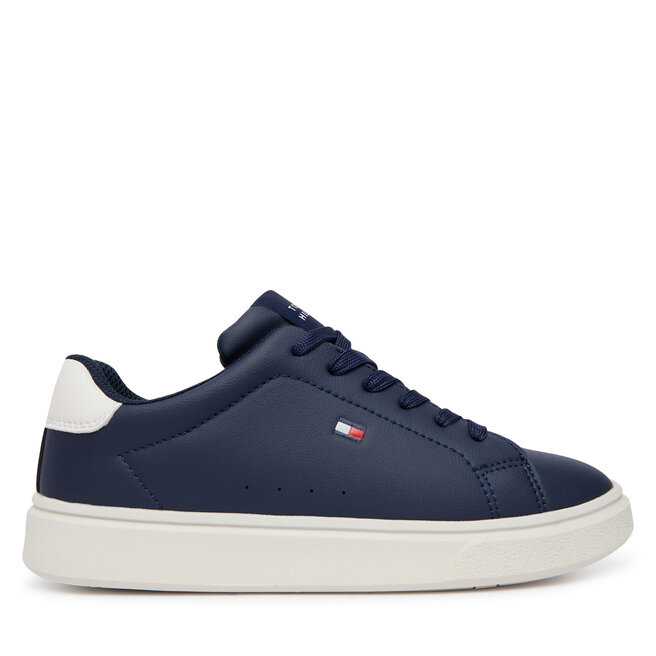 Sneakersy Tommy Hilfiger T3X9-35233-1355A474 S Granatowy - chłopięce