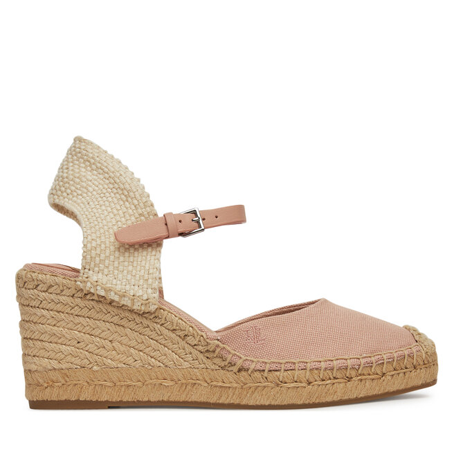 Espadryle LAUREN RALPH LAUREN Robby 802961836005 Różowy - kobiece