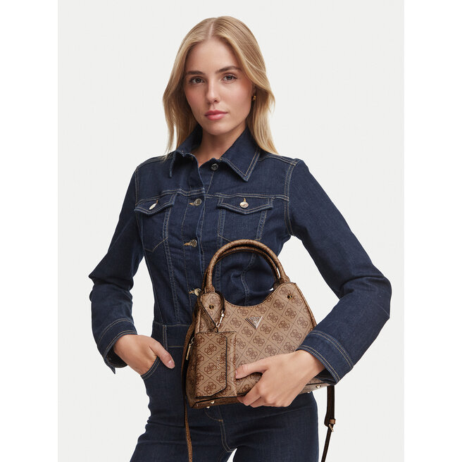 Torebka Guess Lorella HWSG24 84220 Beżowy ciemny -