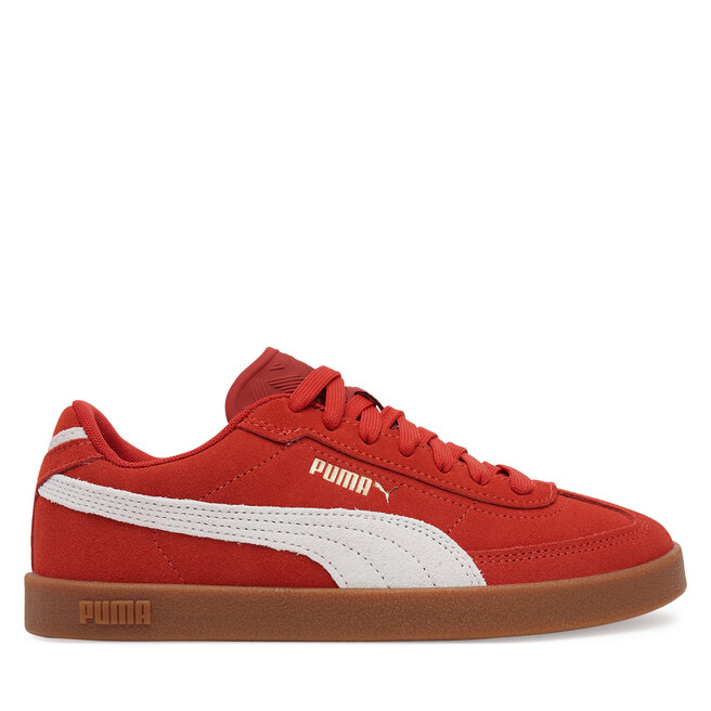 Sneakersy Puma Puma Club II Era Suede For All Time Red- 400717 08 Czerwony - męskie