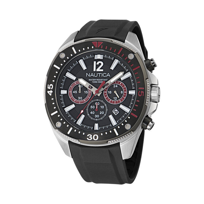 Zegarek Nautica Sporty Chronograph NAPBSS501 Srebrny -