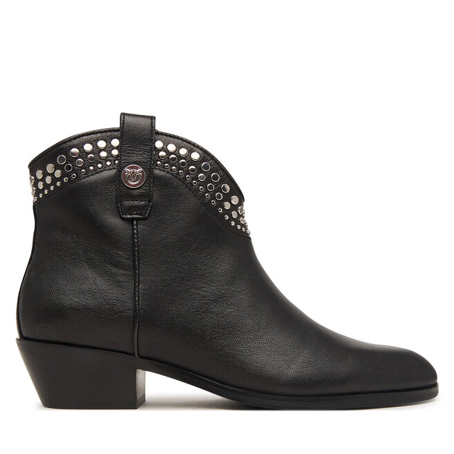 Kowbojki PINKO Jane 05 SD0555P149 Czarny - kobiece
