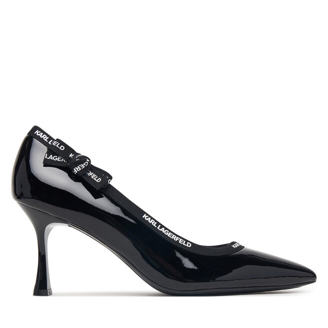 Szpilki KARL LAGERFELD Sienna KL32708R Czarny - kobiece