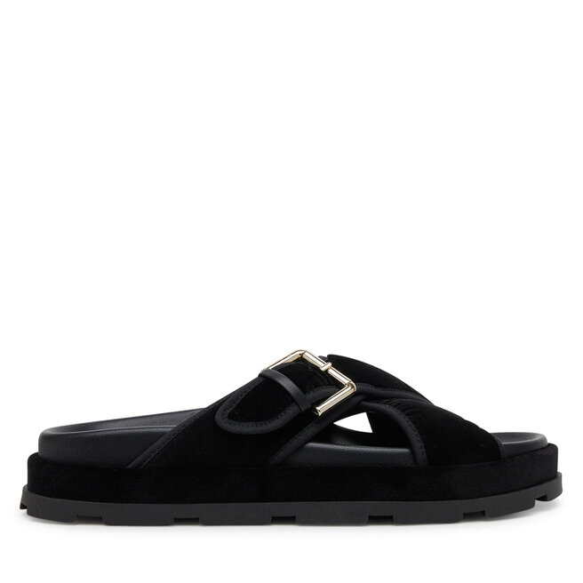Klapki Pollini SA28094G1MTP0000 Czarny -