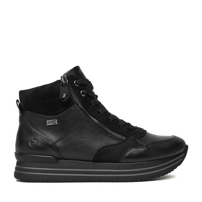 Sneakersy Remonte D1371-00 Czarny - kobiece