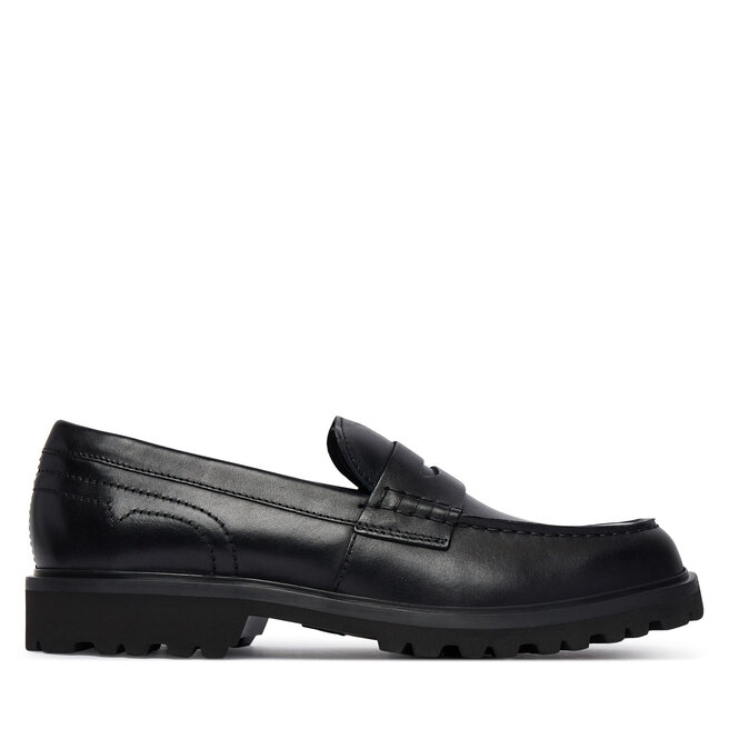 Loafersy Clarks Berwick Lo 26183727 Czarny - męskie