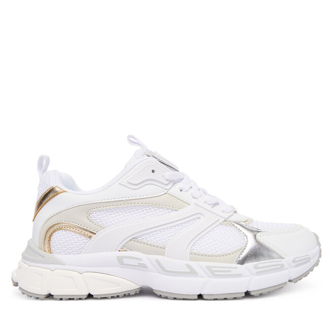 Sneakersy Guess FLFBVL ELE12 Biały - kobiece