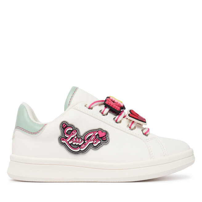 Sneakersy Liu Jo Ginny 01 4F6011 EX014 M Biały - dziewczęce