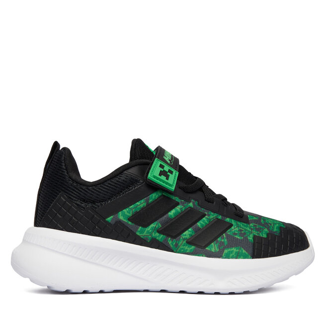 Sneakersy adidas Minecraft Fortarun 4.0 JR1943 Czarny - chłopięce