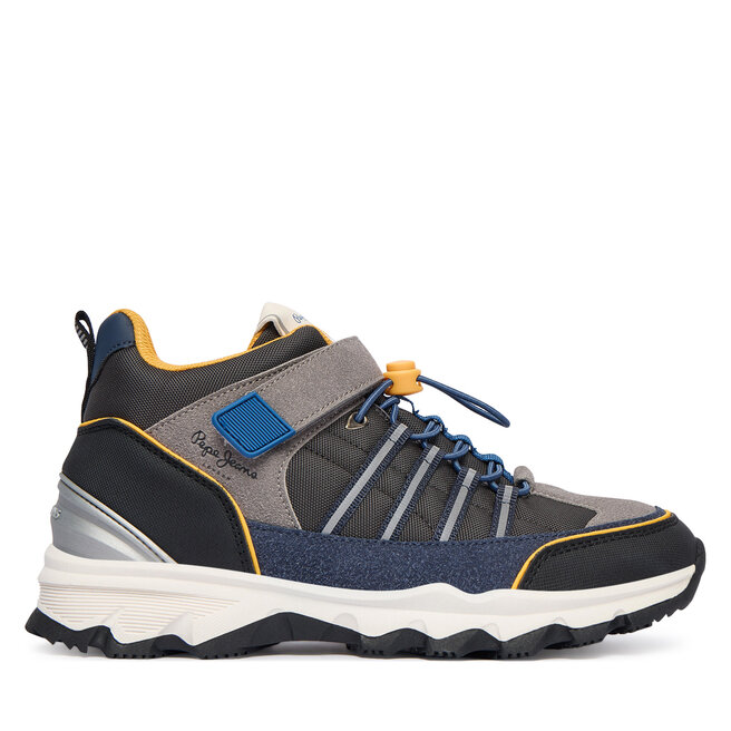 Sneakersy Pepe Jeans Peak Trek B PBS600003 Granatowy - chłopięce