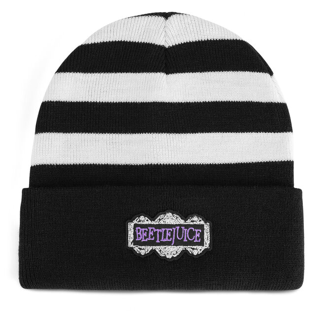 Czapka BEETLEJUICE ACCCS-AW24-323WBBJ Czarny -