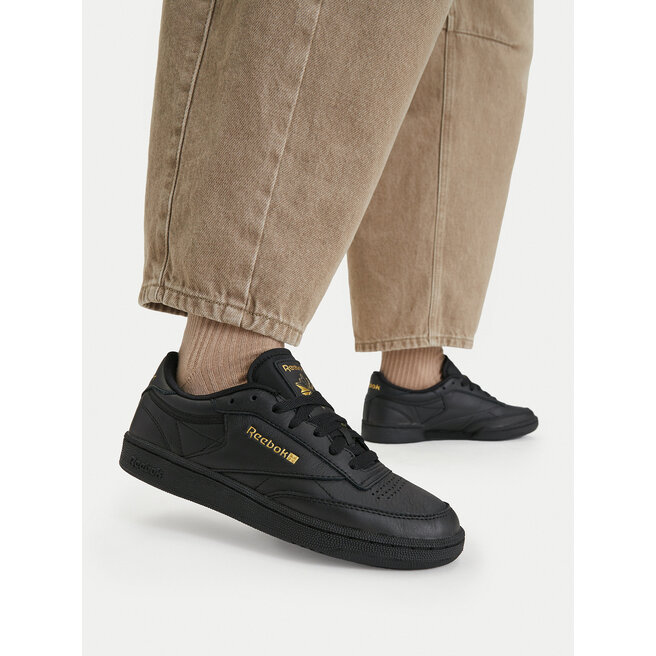 Sneakersy Reebok Club C 85 EO-CLUB C 85 100271716 Czarny - kobiece
