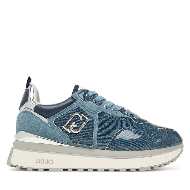 Sneakersy Liu Jo Maxi Wonder BF5009 PX767 Granatowy - kobiece