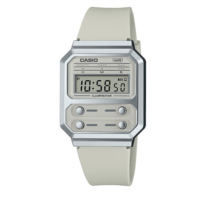 Zegarek Casio A100WEF-8AEF Szary -