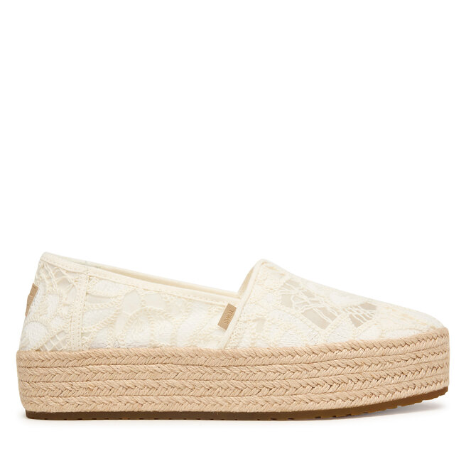 Espadryle Toms Valencia 10023045 Beżowy - kobiece