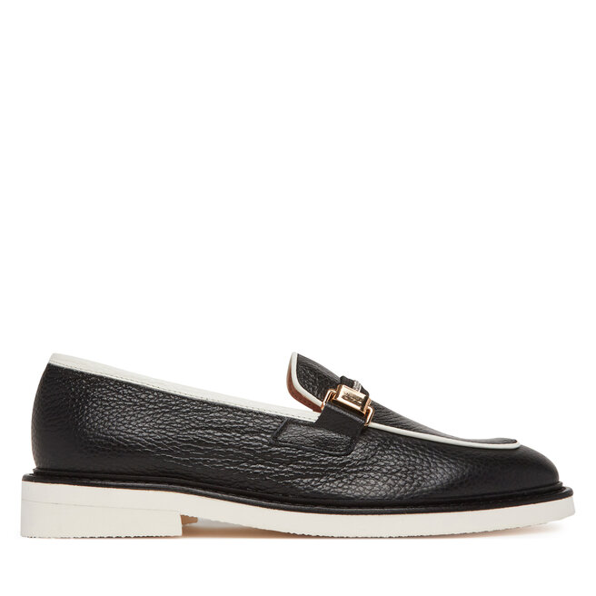 Loafersy Pollini SA10063G1MTD100A Czarny - kobiece