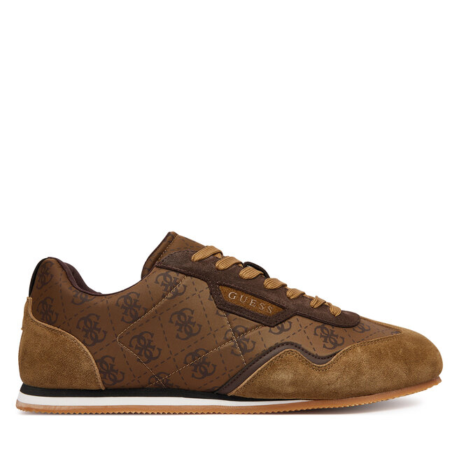 Sneakersy Guess FMPOLM FAL12 Brązowy - męskie