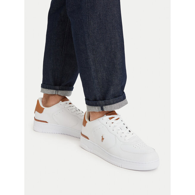 Sneakersy Polo Ralph Lauren Masters Court 809923071002 Biały - męskie