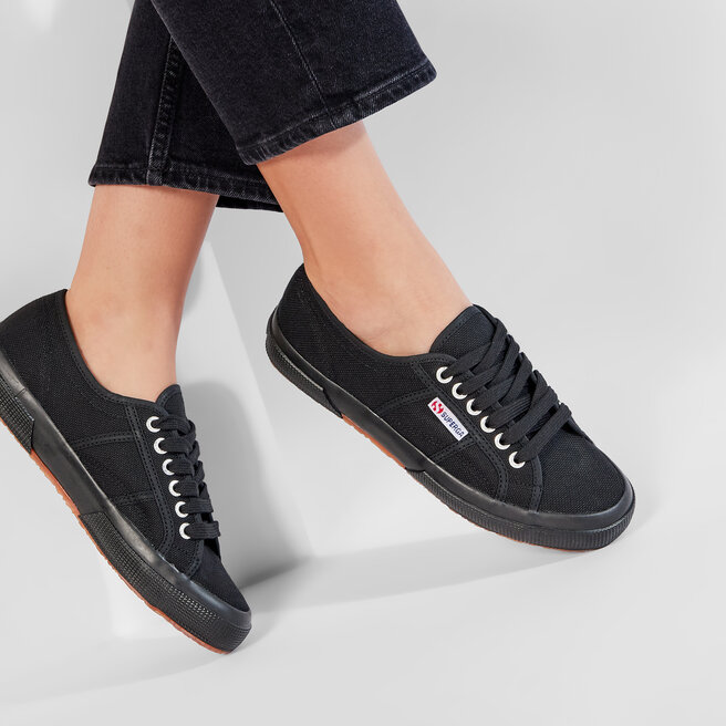 Tenisówki Superga 2750 Cotu Classic S000010 Czarny - kobiece