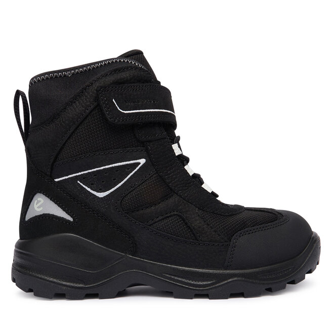 Śniegowce ECCO Snow Mountain 71031351094 Czarny - chłopięce