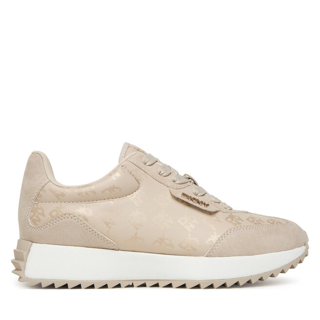 Sneakersy DKNY Naples K3522140 Beżowy - kobiece