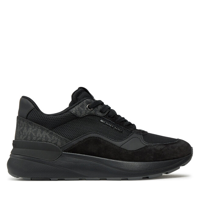 Sneakersy MICHAEL Michael Kors Trevor Mixed-Media Trainer 42F4TRFS7D Czarny - męskie