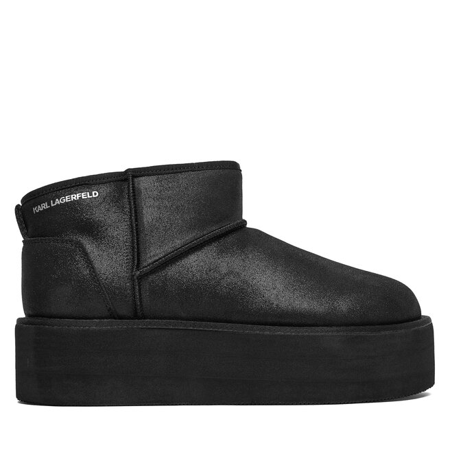 Śniegowce KARL LAGERFELD Thermo KL48523 Czarny - kobiece