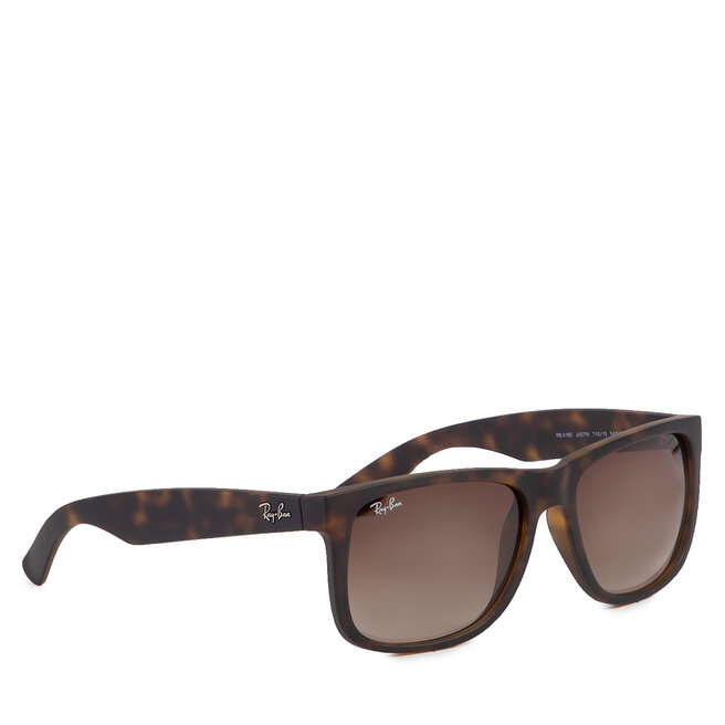 Okulary przeciwsłoneczne Ray-Ban Justin 0RB4165 710/13 Brązowy - męskie