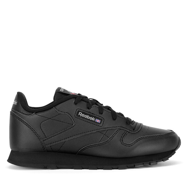 Sneakersy Reebok Classic Leather 100000116 Czarny - chłopięce