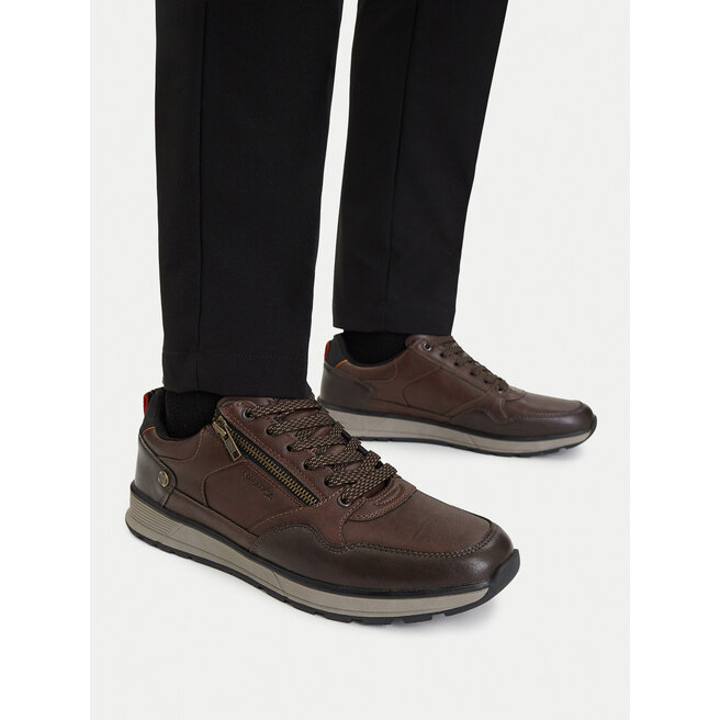 Sneakersy Nautica CEO-RONNIE-01 Brązowy - męskie