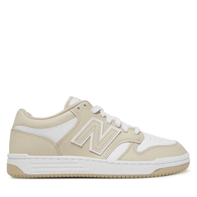 Sneakersy New Balance BB480LBB Beżowy - kobiece