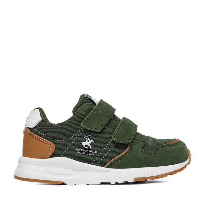 Sneakersy Beverly Hills Polo Club CEOWB-CP23-25063(CH) Khaki - chłopięce