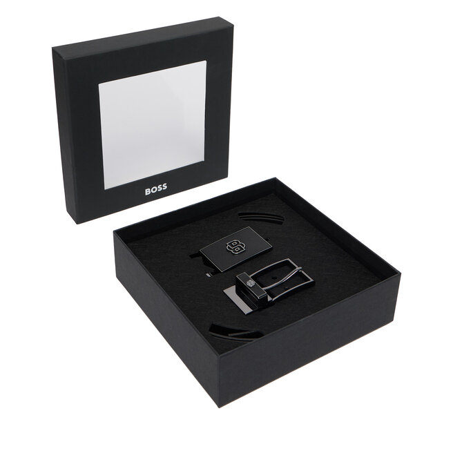 Pasek BOSS 50558761 Czarny -