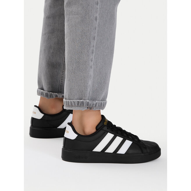 Sneakersy adidas Streettalk JS5053 Czarny - kobiece