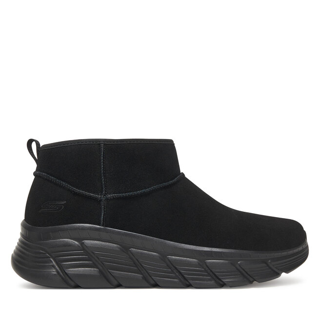 Śniegowce Skechers Bobs B Flex Hi 117390/BBK Czarny - kobiece