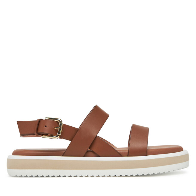 Sandały Pollini SA16483G0MTC0230 Brązowy - kobiece