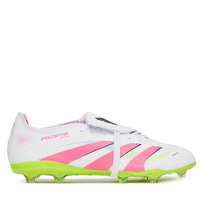 Buty do piłki nożnej adidas Predator Pro Fold-Over Tongue Firm Ground JR0440 Biały - męskie