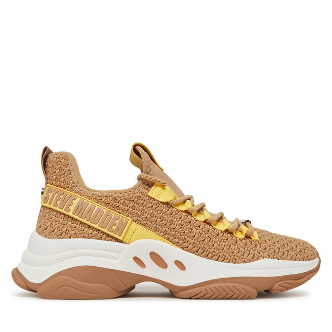Sneakersy Steve Madden Mileage SM11003785 Brązowy - kobiece