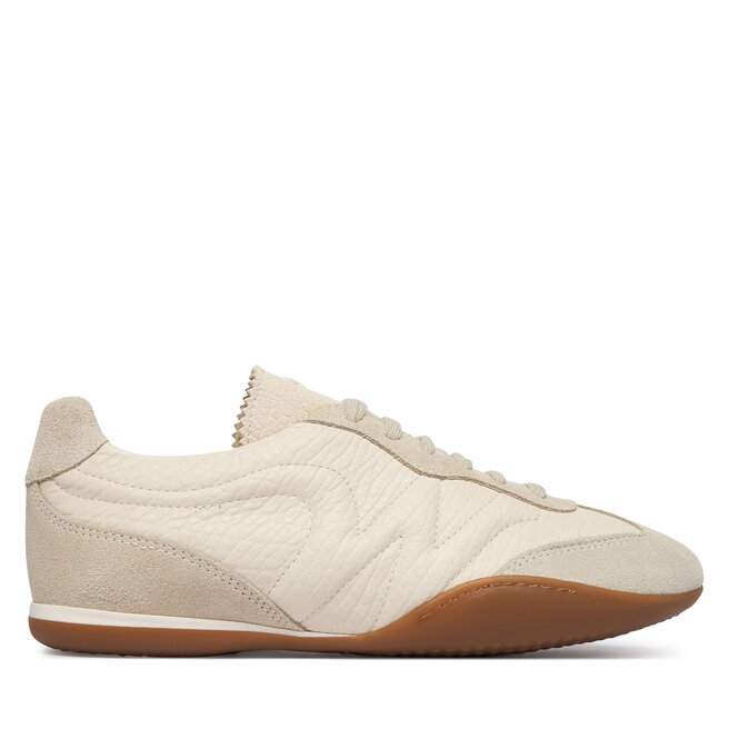 Sneakersy Weekend Max Mara 2615761074600 Écru - kobiece