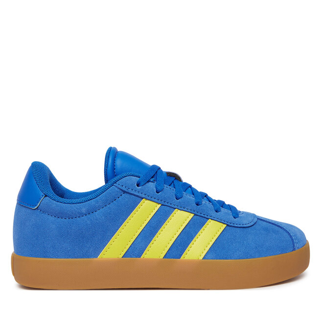 Sneakersy adidas VL COURT 3.0 K JH8723 Niebieski - chłopięce