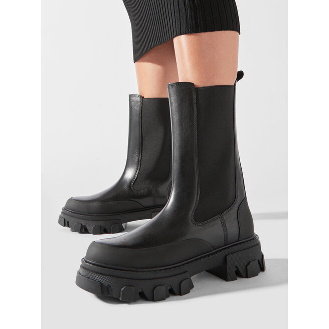 Sztyblety DKNY Jonie K3366233 Czarny - kobiece