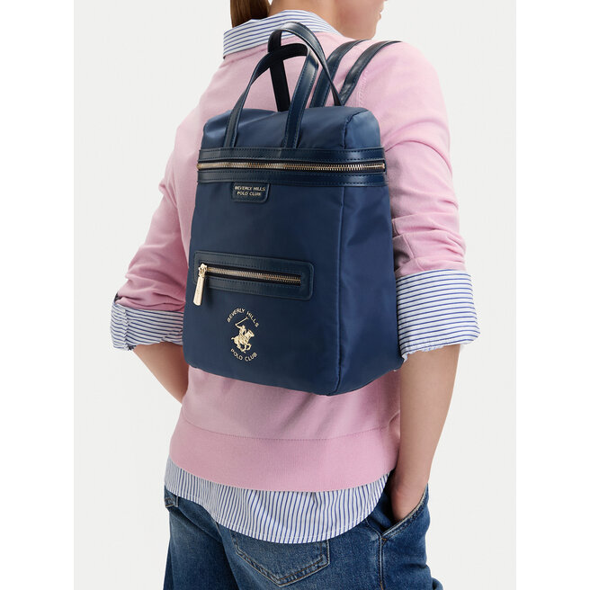 Plecak Beverly Hills Polo Club CEO-BHPC-L-002-10 Granatowy -