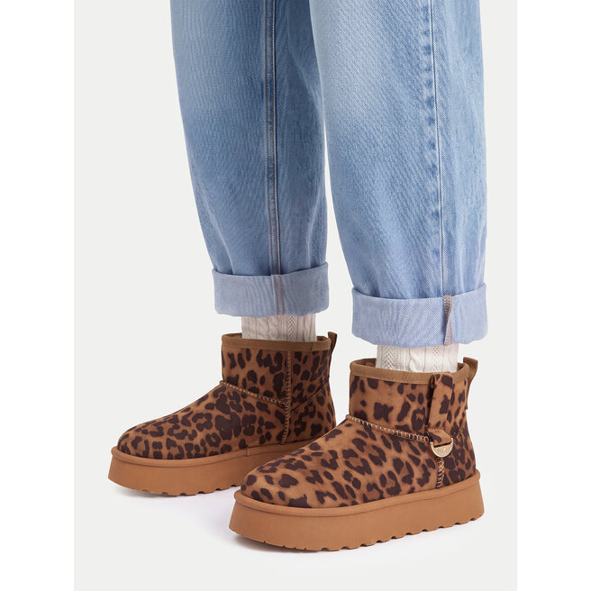 Śniegowce DeeZee CEO-CS23327-01 Brązowy - dziewczęce