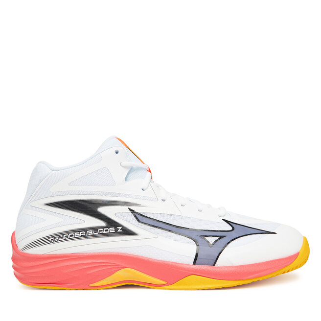 Buty halowe Mizuno Thunder Blade Z Mid V1GA2375 Pomarańczowy - męskie