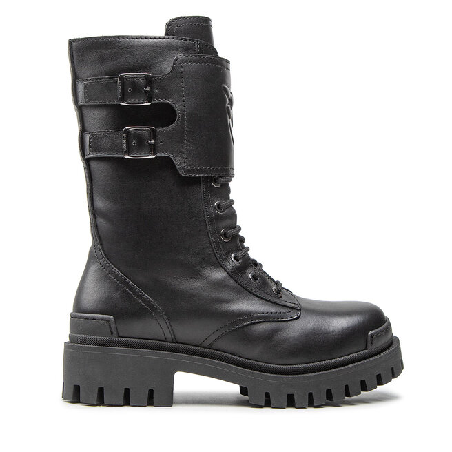 Trapery Pinko Cumino Stivale AI 22-23 BLKS1 1H2135 A072 Czarny - kobiece