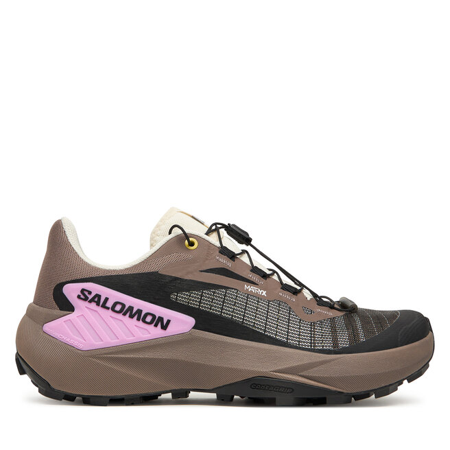 Buty do biegania Salomon Genesis L47881000 Brązowy - kobiece