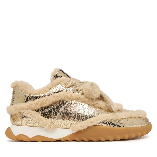 Sneakersy PINKO Gea 02 SS0179P156 Złoty - kobiece