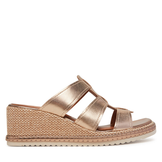 Espadryle Tamaris 1-27217-44 Złoty - kobiece